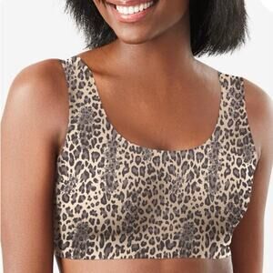 Brand New Bali Women's Size S Animal Print Comfort Full Coverage Bra